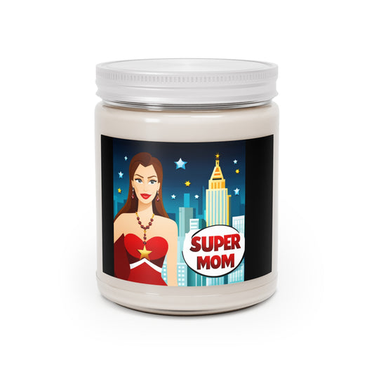 Super Mom Heroic Scented Candle | 9oz Soy Wax Blend