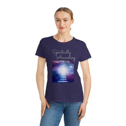Spiritually Ascending Organic Women's Tee: Elevate Your Style and Consciousness