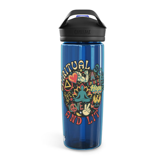 Spiritual Sober and Lit CamelBak Eddy®  Water Bottle, 20oz